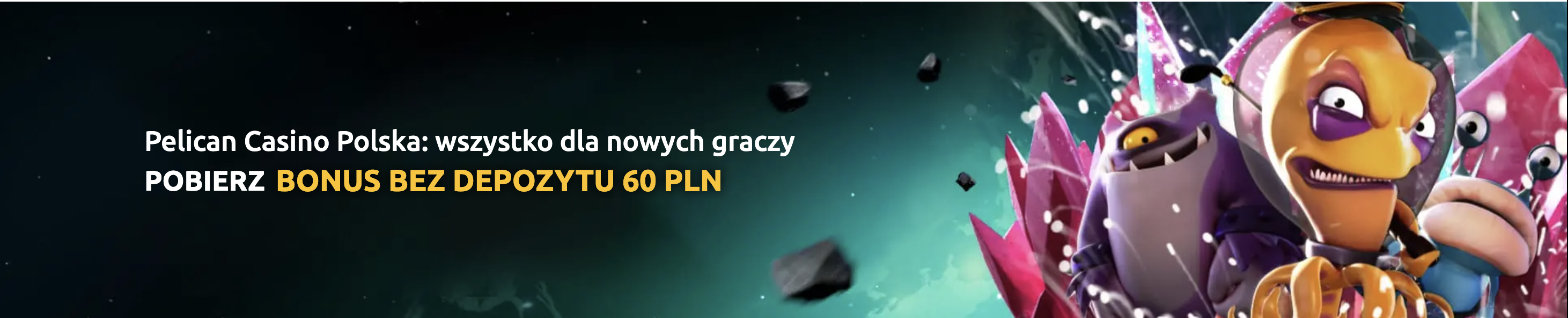 bonus bez depozytu pelican casino